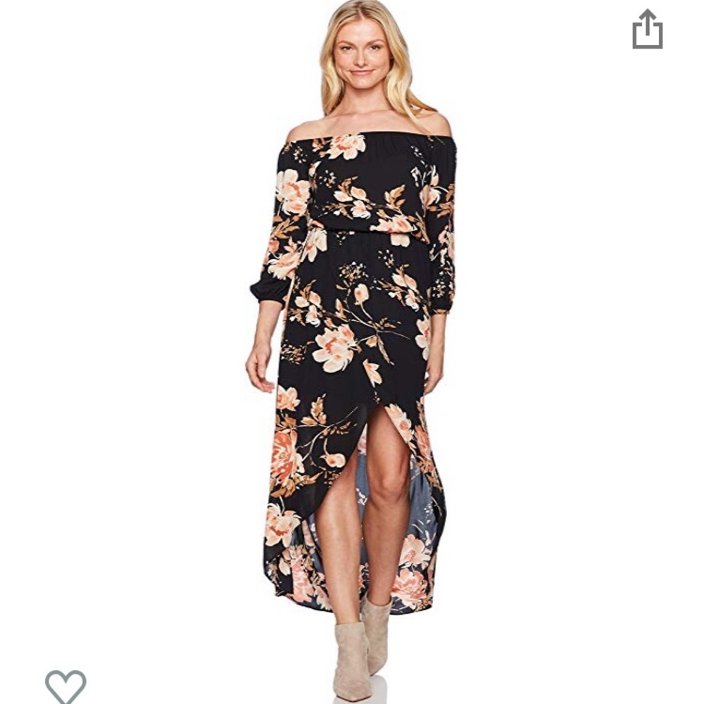 Ali & Jay Two Piece Crop Top / Hi Low dress